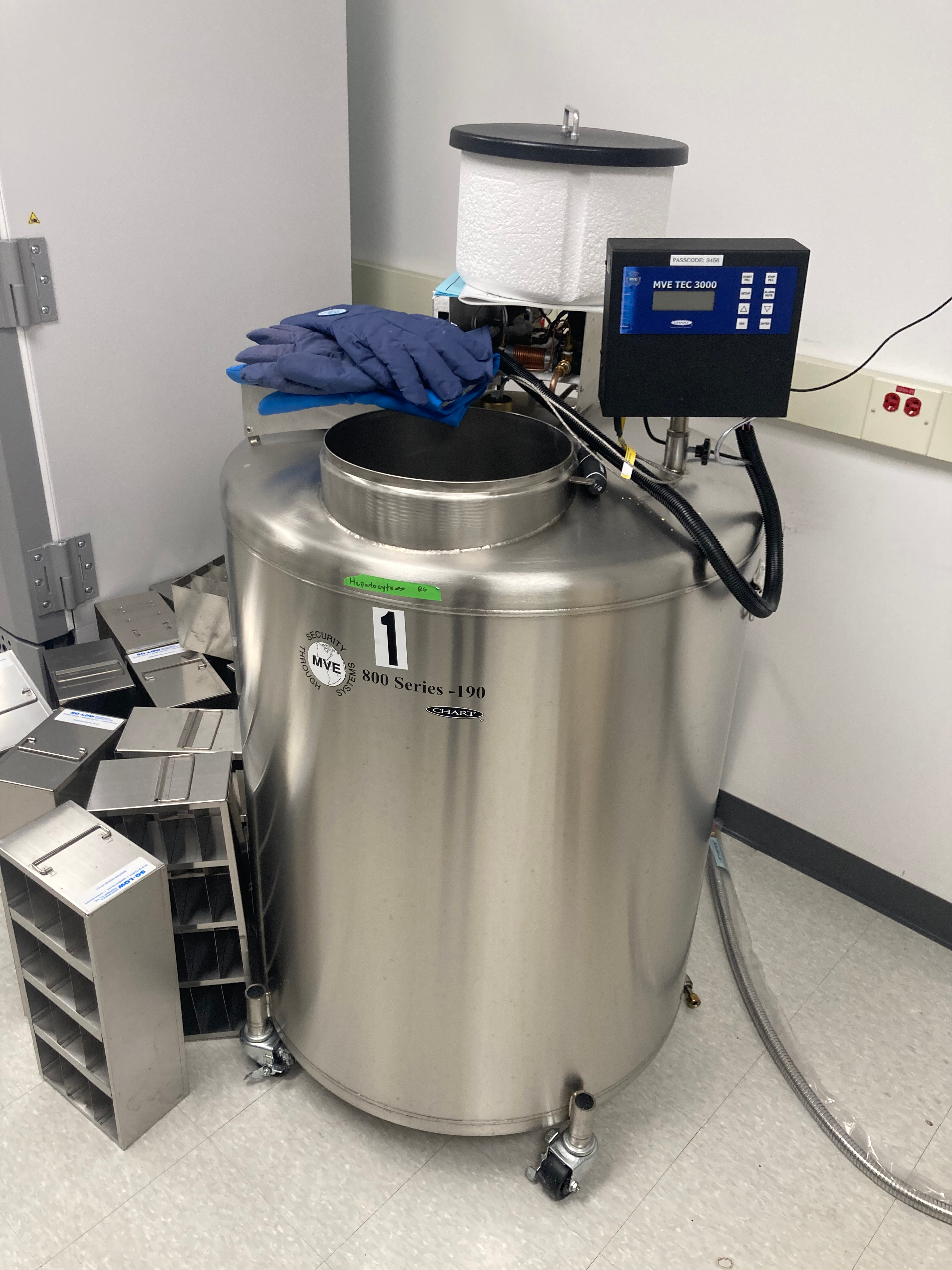MVE Chart MVE 815P -190AF-GB Cryogenic Freezer